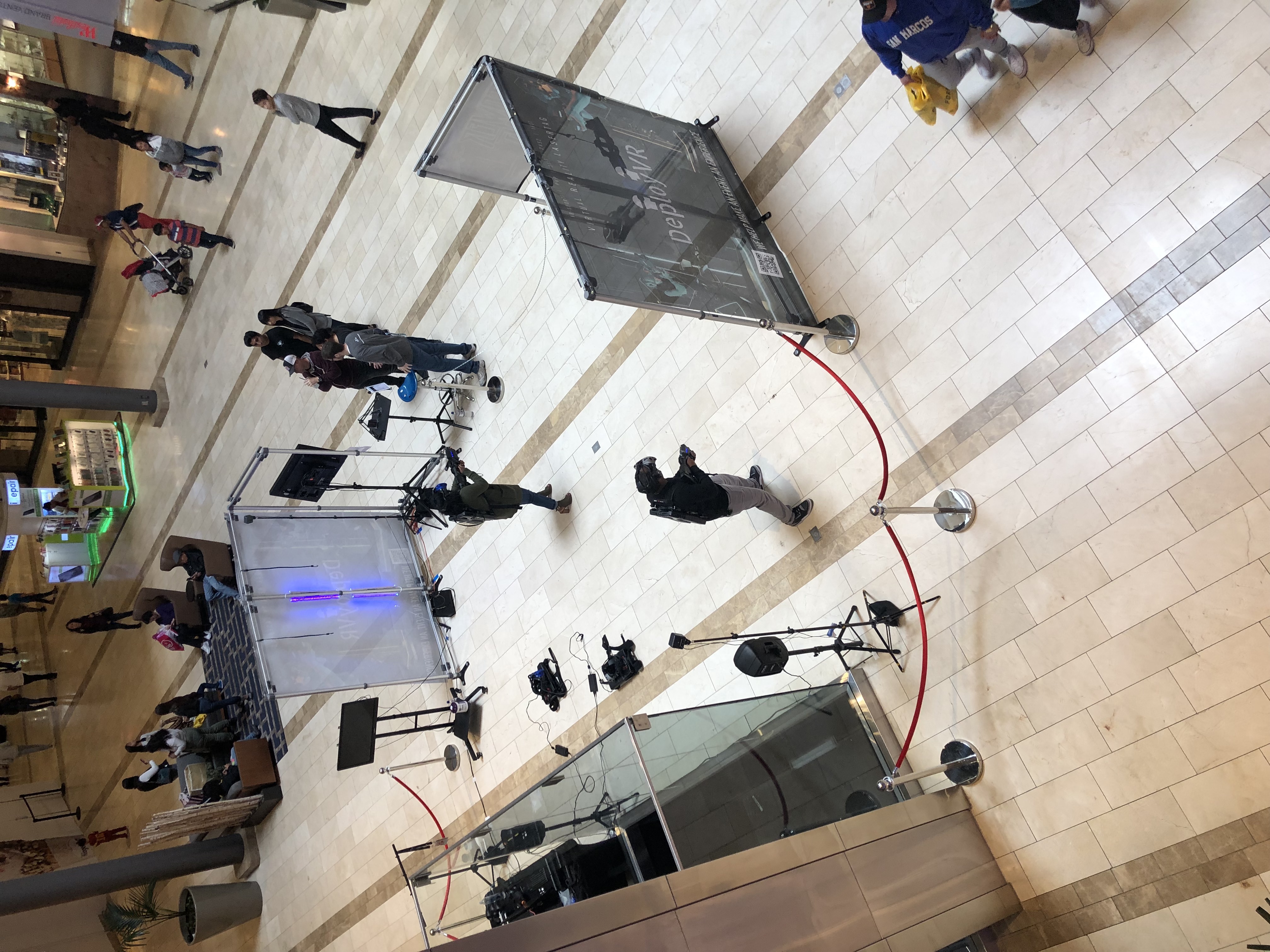 Virtual Reality Arena For Hire DeployVR Multiplayer Virtual Reality Escape Room